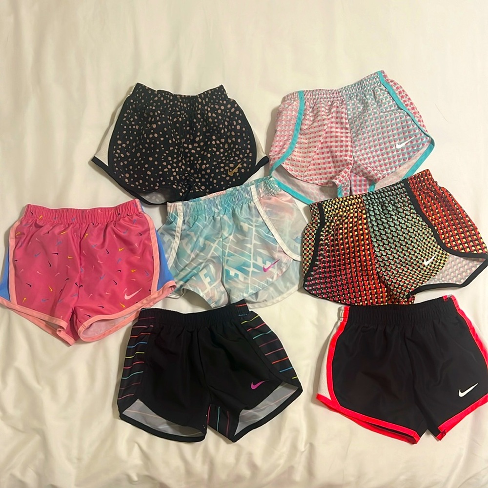 Nike 3T Girls Dri-fit shorts 7pcs